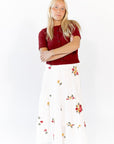 Cynthia Floral Midi Skirt