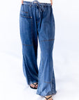 Simon Flowing Denim Pants