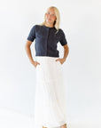 Nelson Ruffle Detail Maxi Skirt