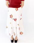 Cynthia Floral Midi Skirt