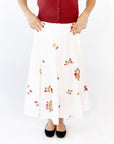 Cynthia Floral Midi Skirt