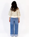 Evangaline Studded Denim