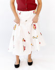 Cynthia Floral Midi Skirt