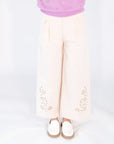 Gilly Eyelet Hem Pants