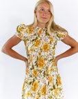 Nia Floral Smocked Dress
