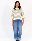 Evangaline Studded Denim