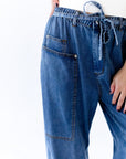 Simon Flowing Denim Pants