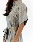 Hazel Belted Midi Dress