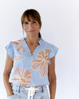 Glenda Floral top