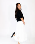 Taryn Bow Detail Knit Top