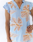 Glenda Floral top