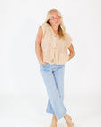 Beverly Button Front Knit