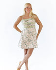 Sage Bow Detail Dress