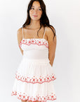 Meghan Eyelet Skirt Set