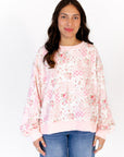Rosie Patchwork Floral Sweatshirt