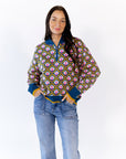 Wilkey Mosaic Half-Zip