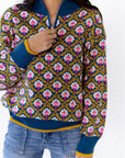 Wilkey Mosaic Half-Zip