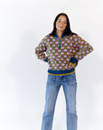 Wilkey Mosaic Half-Zip