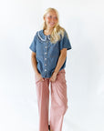 Rosie Checkered Drawstring Pants