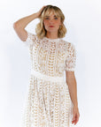Angelica Lace Midi Dress