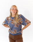 Vickie Embroidered Floral Top