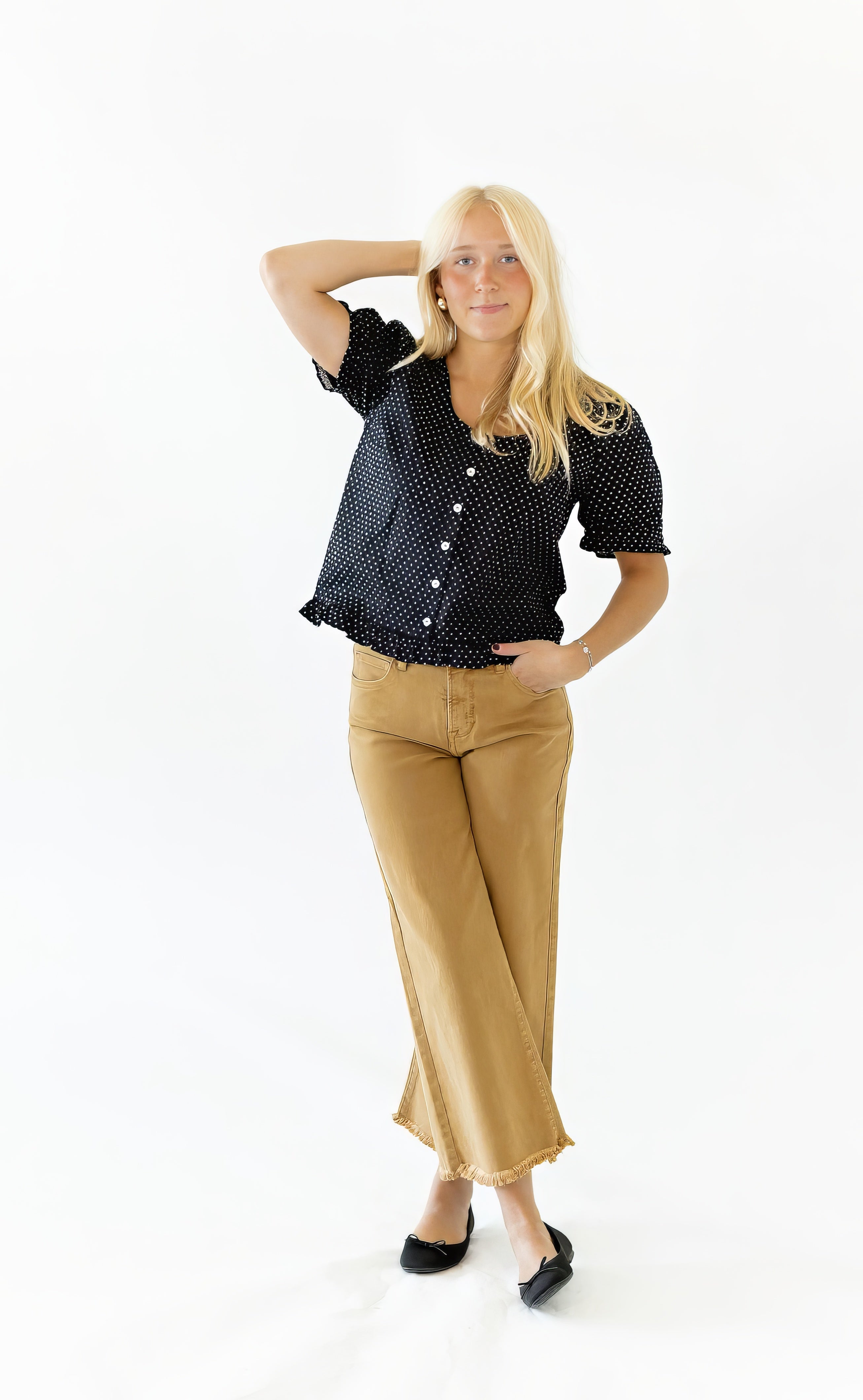 Oswald Polka Dot Top