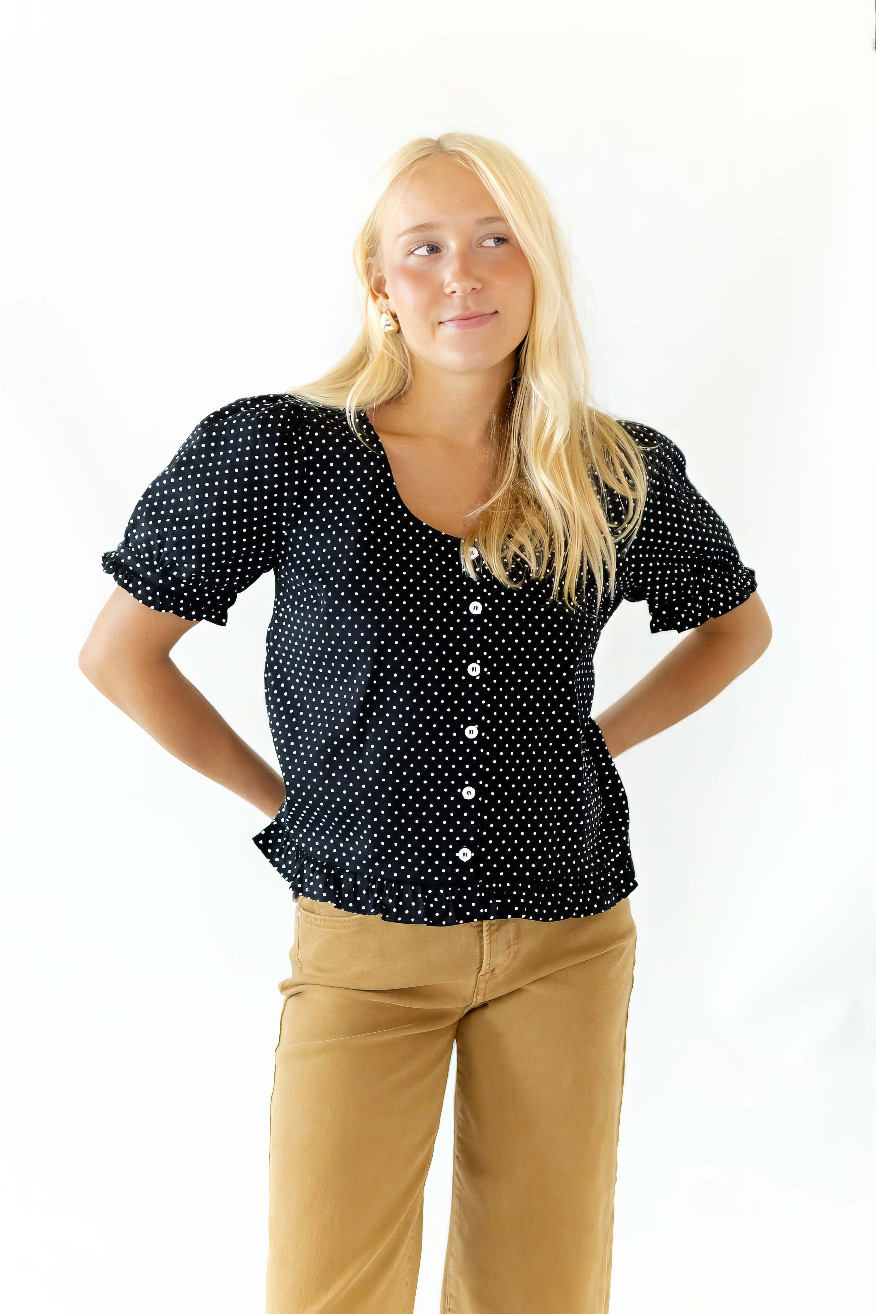 Oswald Polka Dot Top