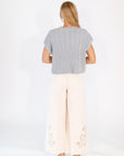 Halston Cable Knit Top