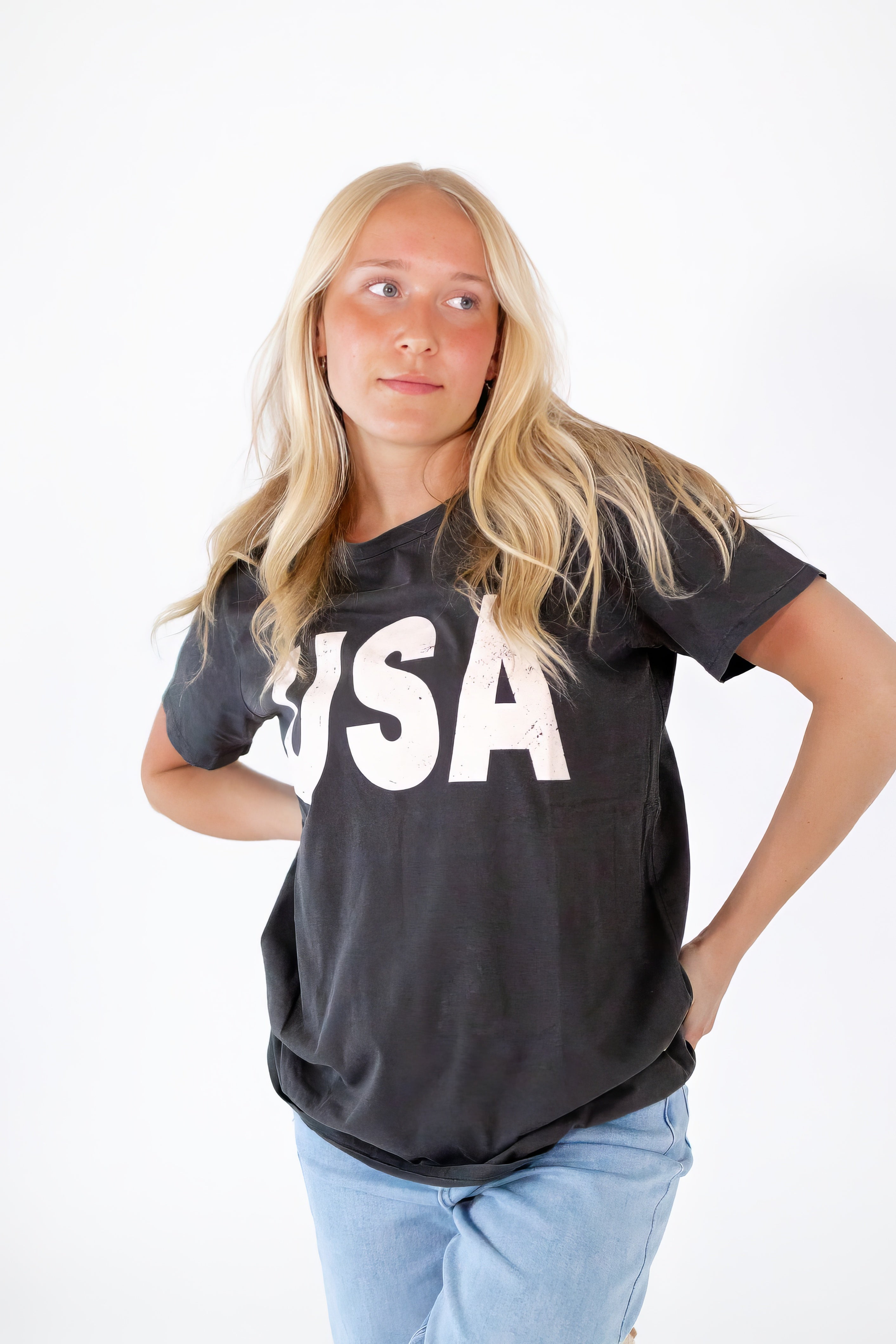 USA Block Graphic Tee