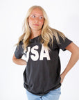 USA Block Graphic Tee