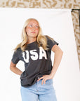 USA Block Graphic Tee