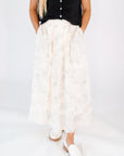 Tonae Floral Midi Skirt