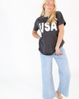 USA Block Graphic Tee