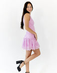 Sophie Lined Lace Mini Dress