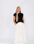 Tonae Floral Midi Skirt