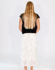 Tonae Floral Midi Skirt