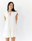 Larose Oversized Collar Shift Dress