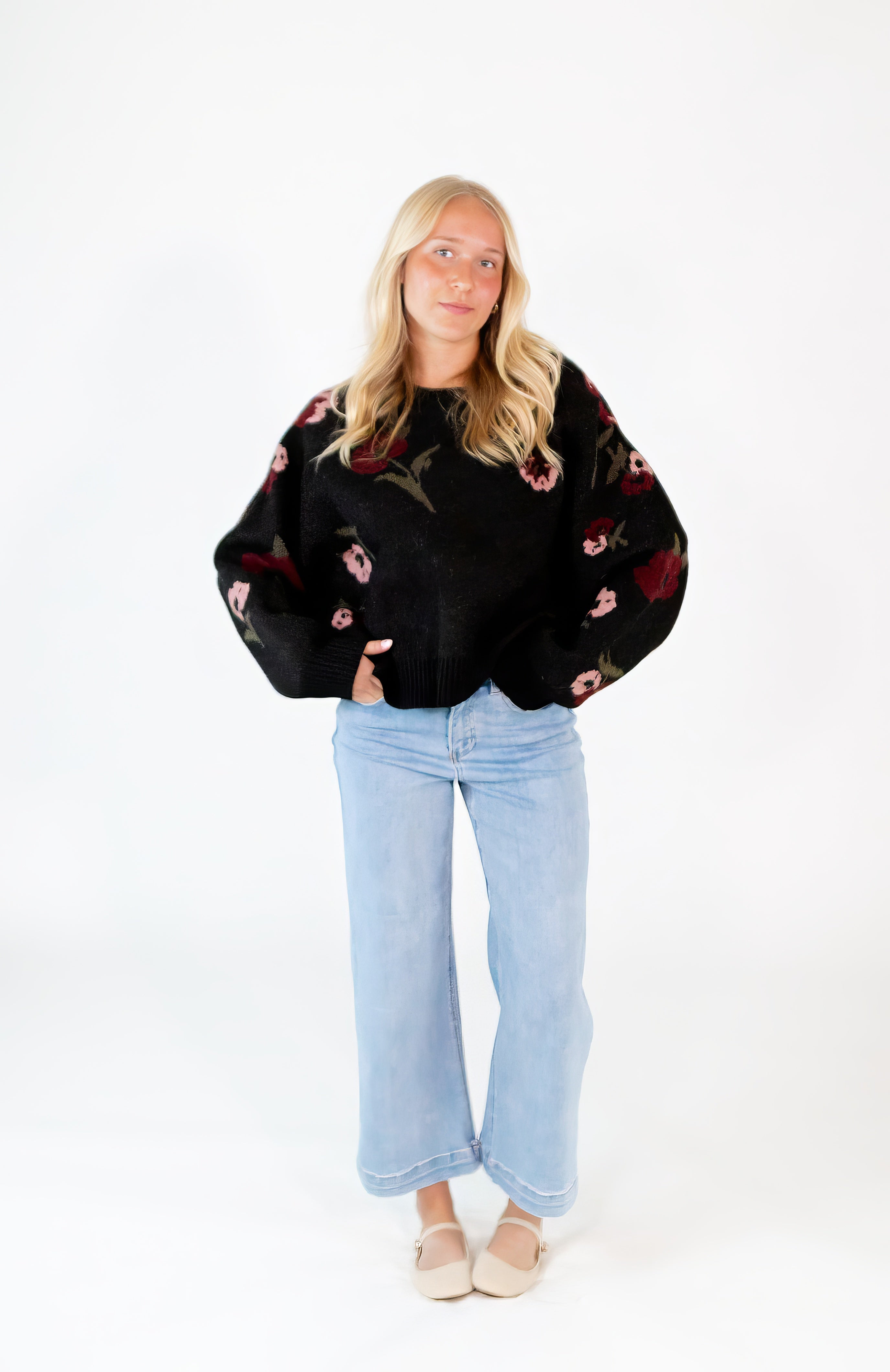 Parke Floral Sweater