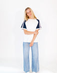 Sporty Spice Striped Tee