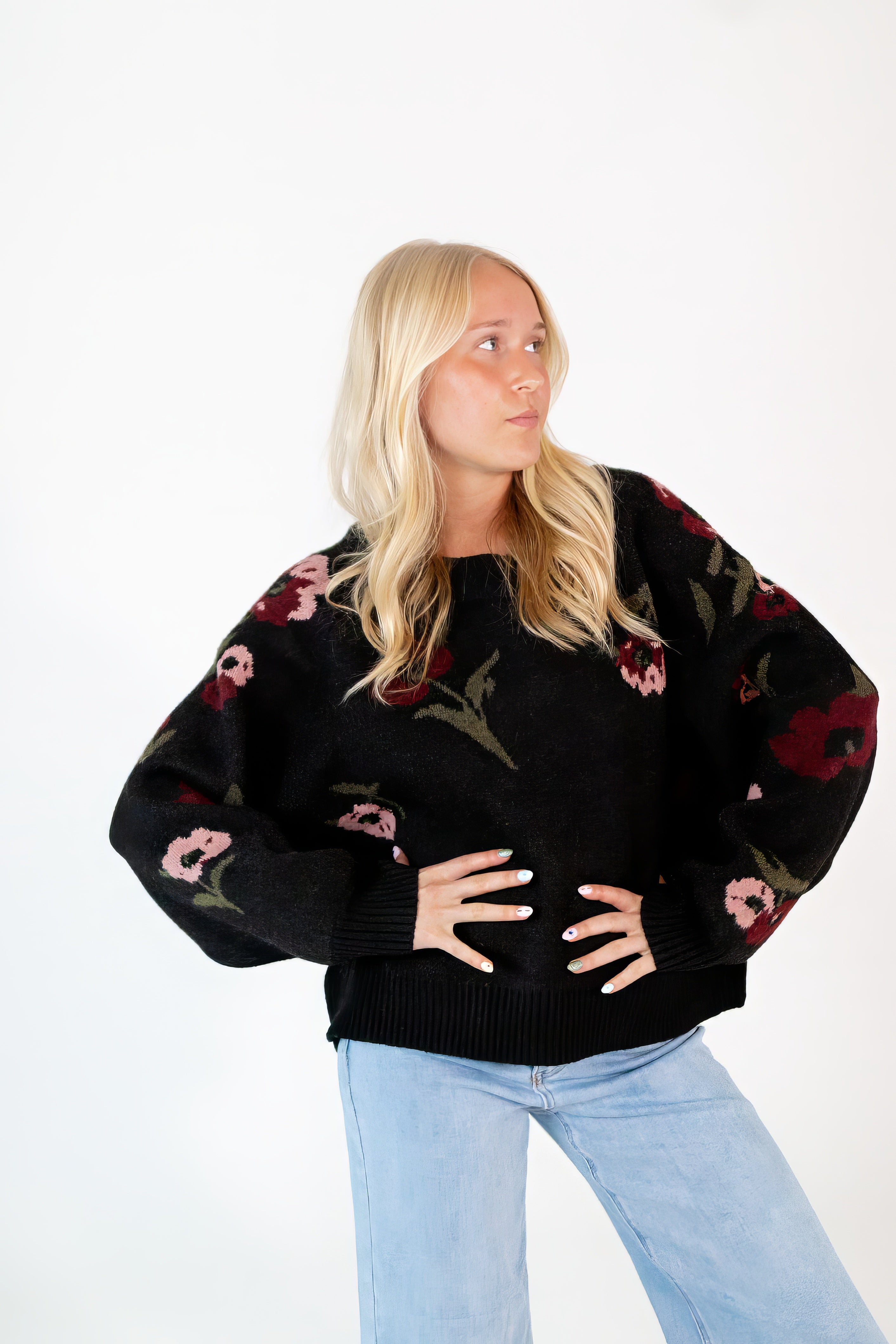 Parke Floral Sweater