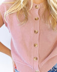 Dora Exposed Seam Cardigan