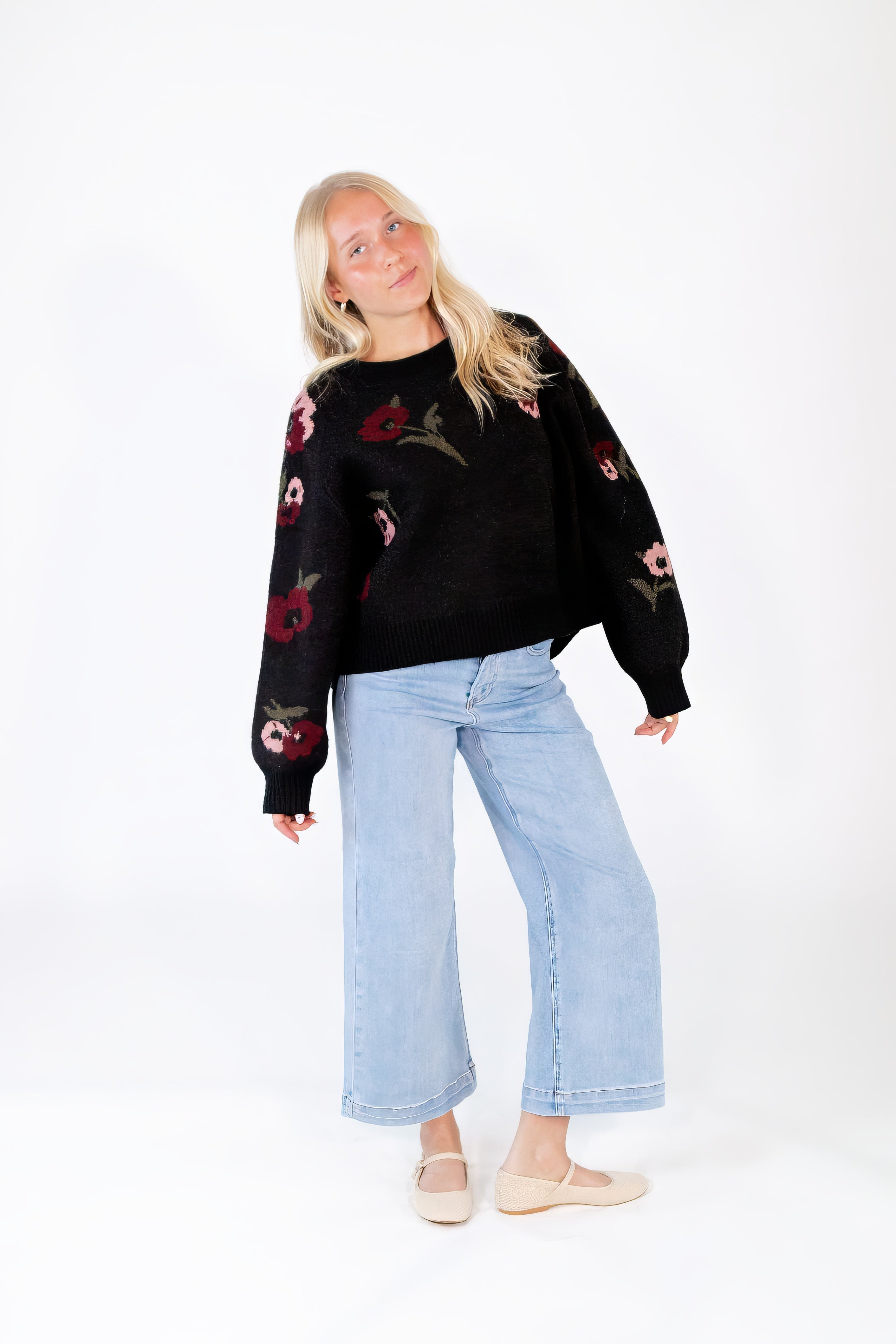 Parke Floral Sweater