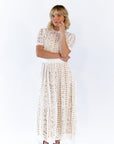 Angelica Lace Midi Dress