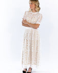 Angelica Lace Midi Dress