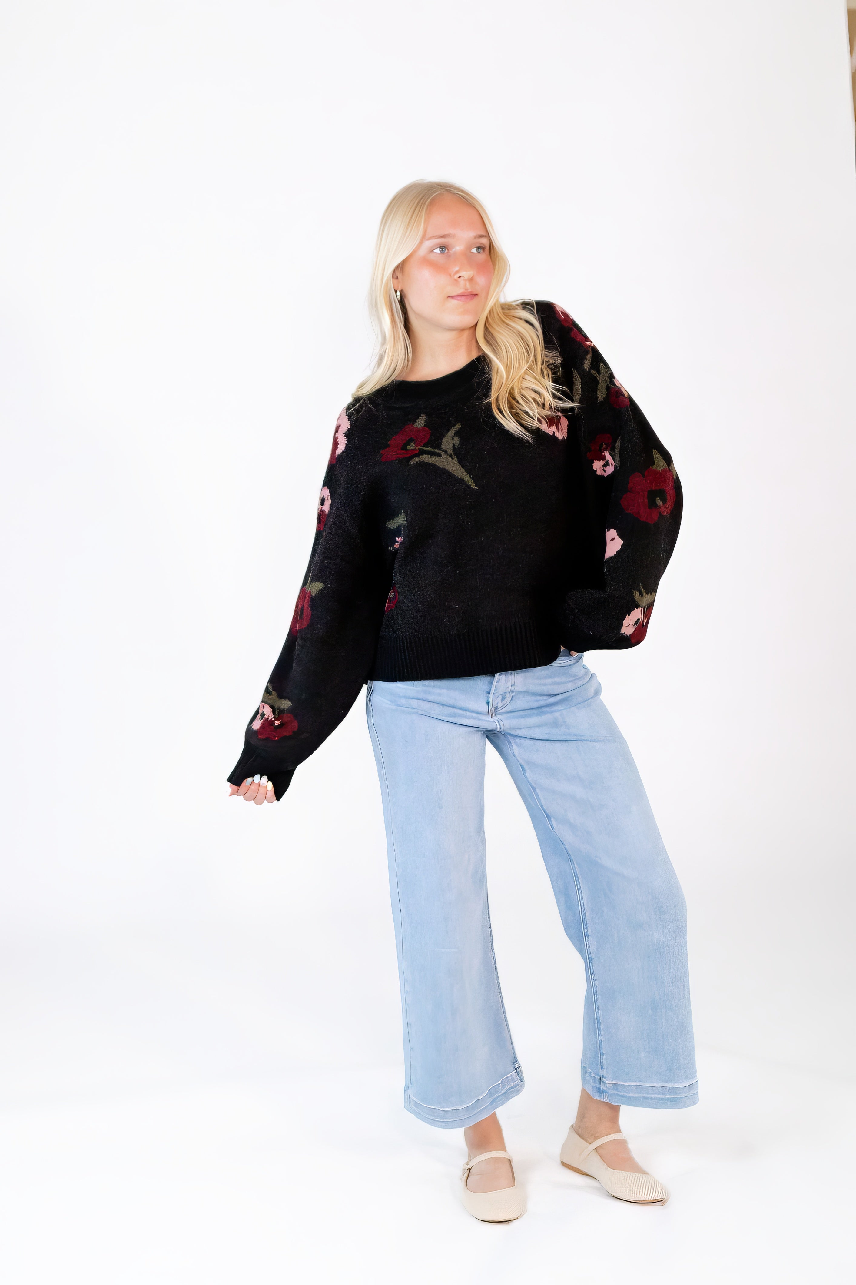 Parke Floral Sweater