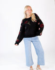 Parke Floral Sweater