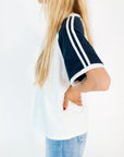 Sporty Spice Striped Tee