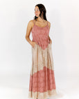 Oaklen Lace Inset Maxi Dress