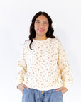 Lidia Ditsy Floral Crewneck