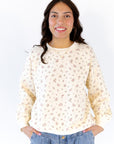 Lidia Ditsy Floral Crewneck